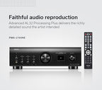 Denon PMA-1700NE Integrated Amplifier (140W x 2), USB-DAC & Phono Equalizer, Analog Mode, High-Current Power Circuit, AL32 Processing Plus, Hi-Res Audio, Black, Home Audio Receivers & Amplifiers