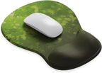 ErgoComfort Gel Wrist Rest Mouse Pad-Ergonomic Office Mousepad with Wrist Support-Non-Slip, Design Desk Accessories Mat for Home&Game Decor (08Serene Forest)