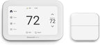 Honeywell Home X8S Smart Thermostat with Room Sensor, Video Doorbell Compatibility, IAQ Control, and Customizable Touchscreen Display, White