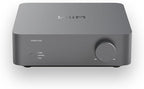 WiiM Vibelink Amp | 100W Power Amplifier with Premium ESS 9039Q2M DAC and TI TPA3255 | Compatible with WiiM Mini, Pro, Pro Plus, and Ultra | RCA, Coax, and Optical Inputs | Space Gray