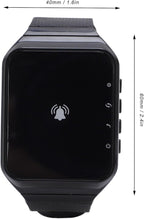 Yunseity Wireless Calling System, 1 Watch Receiver 1 Key Transmitter, Including Flashing, Vibration, and Buzzer, IPX4 Water Proof, for Home, Restaurant, Factory