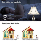 eMylo Smart WiFi Light Switch Wireless Relay Switch Module Remote Control Home Automation Timers Compatible with Alexa Echo Google Home iPhone Android App (1 Pack)