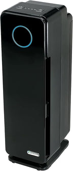 GermGuardian 5-In-1 HEPA Air Purifier for Home, Pet Air Purifier with HEPA Air Filter & UV-C Light, AC4300BPTCA, 743 Sq. Ft., 22'' Tower, Black