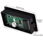 48V Battery Meter - 10-100V Golf Cart Battery Gauge, DC 12V-84V Voltage Indicator for Acid & Lithium Ion Batteries