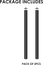 TARION Modular Base Extension Rod - 43.3"/110cm Extension Pole Set (2× 21.6" Sections) Compatible with Titanrig Cart Products