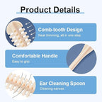 ROWPOZ 2-in-1 Nasal Hair Cutter, Durable Double Sided Trimmer Mini Nose Trimmer, Lightweight Nose Grooming Tool for Travel (A-3Pcs)