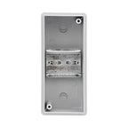 MOLLOM 2 Way Circuit Breaker MCB Distribution Protection Box with DIN Rail, IP65 Waterproof,for Indoor and Outdoor