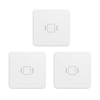 THIRDREALITY Zigbee Vibration Sensor 3 Pack with 110dB Alarm, Zigbee Hub Required,Adjustable Sensitivity, Work with SmartThings, Home Assistant via ZHA/Z2M and Echo Devices with Built-in Zigbee hub