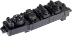 Power Window Master Control Switch Front Left Compatible 2002-2010 for Dodge Ram 2500 2002-2010 for Dodge Ram 1500, Power Window Switch 56049805AB