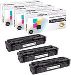 CS Replacement Toner Cartridge Compatible with HP 201A CF400A Black Pro M252dw M252n MFP M277dw MFP M277n M252 M252dw 3 Set