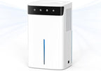 DEVERSE Max 5 Pints Smart Dehumidifier for Home/Bedroom/Basement, 600 Sq.Ft Coverage, with Drain Hose, Smart Humidity Control & Large Tank
