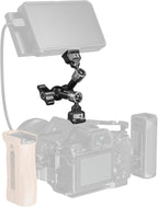 SMALLRIG 7'' Magic Arm with 1/4"-20 Screws & Spring-Loaded Pins, 1.5kg Load Capacity, 360° Dual Ball Head, Non-Slip Design for Cameras/Lights/Monitors/Mics/Phones – 5308