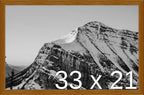 Frame It Easy 33 x 21 Hazel Wood Frame (Derby)