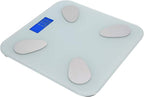 Advanced Smart Body Fat Scale Bluetooth Weight Scale with High Precision Sensors Digital Body Composition Analyzer BMI Measurement for Home Gym Fitness Tracking ABS Material