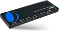 OREI 1x4 2.0 HDMI Splitter with Scaler Audio Extractor 4 Ports with Full Ultra HDCP 2.4K at 60Hz & 3D Supports EDID Control - UHDS-104A