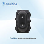 AiYiGu Power Window Control Switch Button Front Rear Passenger Side Compatible with 2003-2008 Ford Crown Victoria/F150/ Expedition, Mercury Marauder/Grand Marquis, Lincoln Mark LT Replace 2L1Z14529AA