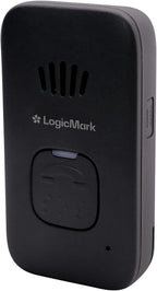 LogicMark Guardian Alert 911 Plus – No Monthly Fees, 2-Way Emergency Pendant for Seniors, with Fall Detection, Water Resistant, Direct 911 Connection Without a Landline