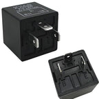 irhapsody 3-pin LED Flasher Relays CF13, Fixed 12V Electronic Blinker Relay, Pack of 2