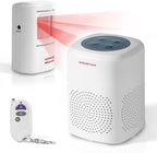 Ranxinyuan Barking Dog Alarm Motion Detector,Pir Human Body Sensor Alarm Electronic Burglar Deterrent Loud Siren,with Remote & USB,Say Goodbye to Unwanted Intruders