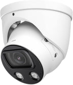 EmpireTech IPC-Color4K-T 4K Full-Color Ultra Low Light 8MP 1/1.2" CMOS Smart AI Starlight Turret IP Camera,Build-in Warm LED, Built-in Mic,Motion Detection,PoE and ePoE,IPC-Color4K-T 3.6mm White