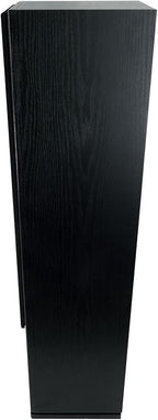Rockville RockTower 68B Passive Tower Speaker, 8 Ohm, Black, High-Fidelity Sound, Detachable Grille, 3-Way, 6.5", 500W, MDF, Perfect for Home Audio