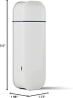 Essential Oil Diffuser, Waterless Aromatherapy Diffusers, 2025 Updated Nano Atomization Scent Air Machine with Timer and Auto-Off Switch for Home, Office, Hotel Collection(White, Updated Version)