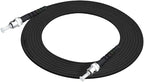 Jeirdus 600M ST to ST Outdoor Armored Simplex 9/125 SM Fiber Optic Cable Jumper Optical Patch Cord Singlemode 600Meters 492ft ST-ST