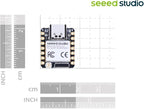 Seeed Studio XIAO ESP32S3-2.4GHz Wi-Fi, BLE 5.0, Dual-core, Battery Charge Supported, Power Efficiency and Rich Interface, Ideal for Smart Homes, IoT, Wearable Devices, Robotics …