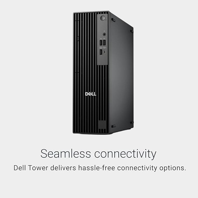 Dell Pro Slim QCS1250 Business Desktop, New OptiPlex Version, Ultra-Quiet Design, Dual 4K Monitor Support, USB-C, Windows 11 (Intel i7-14700, 64GB RAM | 4TB SSD)