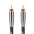 SKW Digital Coaxial Cable RCA to RCA Multiple Shield with Ultra-high Purity Copper Subwoofer Cable for HiFi Systems 3.2ft/1M