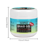 16 OZ Braiding Gel for Twist, Locs, Braids, Edge Control - Extra Hold, High Shine, No Flake, Long Lasting for Locks, Cornrows - Smooths & Tames Frizz (Tea Tree)