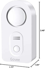 Govee Water Leak Detectors 1 Pack, 100dB Adjustable Audio Alarm Sensor, Sensitive Leak and Drip Alert, for Kitchen Bathroom Basement (Cannot Connect to Wi-Fi Directly)