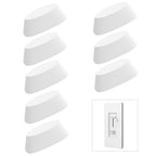 8PCS Dimmer Switch Knob Set | Compatible with Lutron Skylark Models SCL-153P S-600 S-600P S-660PNL S-603P S-603PNL S-603PG S-1000 | Universal Replacement Knobs for Ceiling Lights & Wall Dimmers