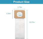 OGGOGOE 10 Pack Vacuum Bags for Hoover Platinum Canister Vacuum Cleaner, Type I Hepa Filtration vacuum cleaner bags Replace Part AH10005