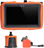 PQWT L3000 Acoustic Water Leak Detector for Home and Outside Ground Wall Water Pipeline Leakage Detection Kit Multi Sensor Professional Noise Reduction Headphone Smart Touchscreen Aluminum Carry Case