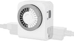 BN-LINK Outlet Timer with 2 Grounded Outlets, Mechanical Light Timer for Electrical Outlet Indoor, 24-Hour 3-Prong for Lamp,Indoor Lighting,Fan and Christmas Light (1 Pack-3Prong(Dual Outlet))