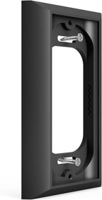 Ring Doorbell Mount - Hidden River Lab genuine Wall plate for Ring Wired Doorbell PRO (formerly Ring PRO2) - Premium adapter plate - Black