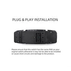 Master Power Window Control Switch Driver Side-Compatible with 2011-2019 Dodge Charger, 2016-2022 Ram 1500 2500 3500, 2015-2017 Chrysler 200, 2011-2020 Chrysler 300