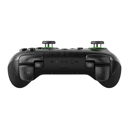 8Bitdo Ultimate 2C Hall Effect Joysticks and Hall Triggers Wireless Controller for Windows PC and Android, with Remappable L4/R4 Bumpers, Turbo function & Rumble vibration (Transparent Black)