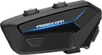 FreedConn FX Plus Motorcycle Helmet Bluetooth Headset, Auto-Join Mesh Network, 16 Riders Intercom Motorcycle Communication Systems with CVC and AI Noise Cancellation for Group Ride, 1 Pack