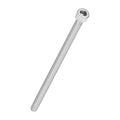 Kozelo 5pcs Socket Head Cap Screws - [M6-1 x 130mm] 304 Stainless Steel Allen Socket Drive for Electrical Motor 3D Printing Fan Engine Replacement Use, Silver