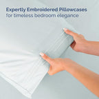 Full XL Bed Sheet Set - 4 Piece Extra Long Extended Full XL Sheets - Soft, Breathable & Cooling - Fits 8” to 16" Mattress w/ Deep Pockets - 54" x 80" - Easy-Fit, Wrinkle & Fade Resistant - Ice Blue