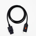 Azduou N64 to HDMI Converter Converts N64 Game Console Video Signal to HDMI Signal Easily Connect The Game Console to HDTV Adapter/Converter（Support N64，SNES，SFC，NGC 4 in 1）