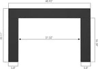 Trim Kit for 40" W x 27.5" H Electric Fireplace Inserts