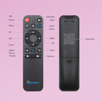 BOXPUT BPR1S BT Remote IR Learning Remote with Air Mouse and Voice Control Universal Replacement Remote for ATV Android Box TV Stick Set-Top Box