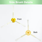 9 Pack Replacement Parts Compatible for iRobot Roomba 800 900 Series 960 860 805 850 980 861 864 866 870 871 880 890 891 981 985 961 Vacuum Cleaner,1 Set Roller Brushes,4 Filters,4 Side Brushes