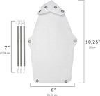 2 Piece - Cover Iron Shoe Used for Electric Iron Clothes Protector When Ironing - Prevents Burn, Sticking,Easy Installation Sole Plate Accessory