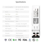OPSTRAN 10GBASE-ER SFP+ Optical Transceiver Module Compatible with Cisco SFP-10G-ER 1550nm 40km DOM Duplex LC SMF