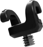 KONDOR BLUE x Armando Ferreira | MondoTies Cable Management Clips for Cameras | Cable organization, 1/4"-20 Mounted, Holds 2-3 cables, & Supports up to 20lbs of force (10-Pack) | Black