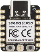 Seeed Studio XIAO ESP32C3 - Tiny MCU Board with Wi-Fi and BLE for IoT Controlling Scenarios. Microcontroller with Battery Charge, Power Efficient, and Rich Interface for Tiny Machine Learning. …
